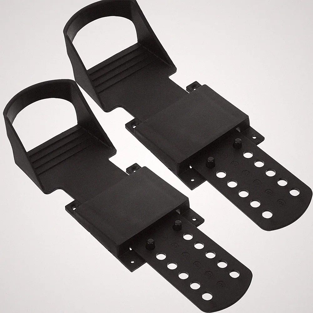 Foot Pedals for Rowing Machine 1 Pair Indoor Exercise Rowing Machine Pedal Ad...