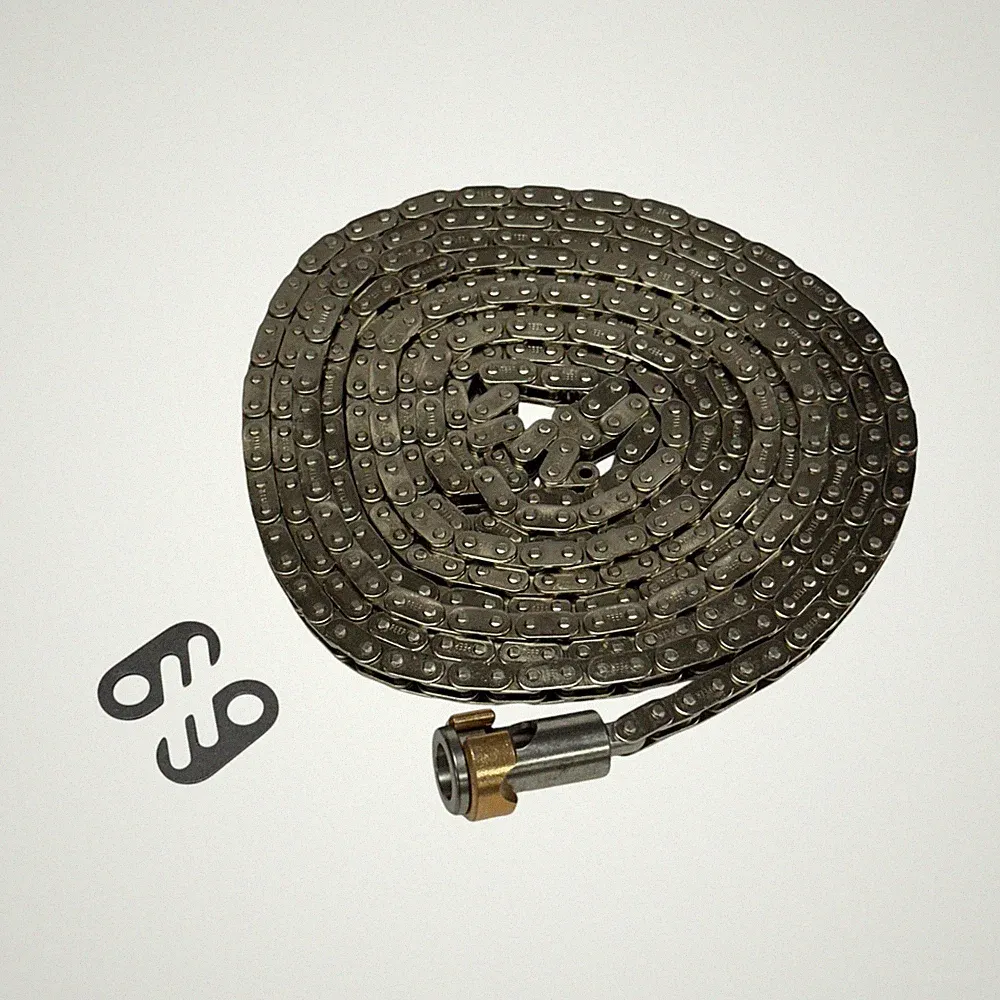 Genuine Concept2 Nickel Chain w Connector Swivel 1941 RowErg Model C D E Rowers