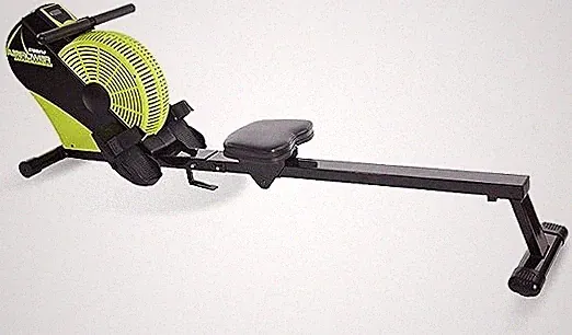 GREEN/BLACK - STAMINA ATS AIR ROWER ROWING MACHINE LCD MONITOR DYNAMIC