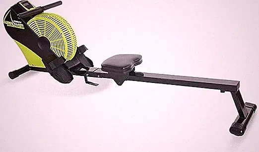 GREEN/BLACK - STAMINA ATS AIR ROWER ROWING MACHINE LCD MONITOR DYNAMIC