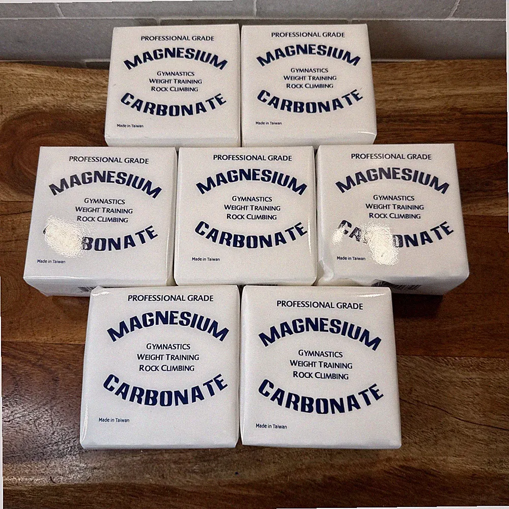 Gym Chalk Block 2oz–Magnesium Carbonate for Lifting Climbing Gymnastics Lot Of 7
