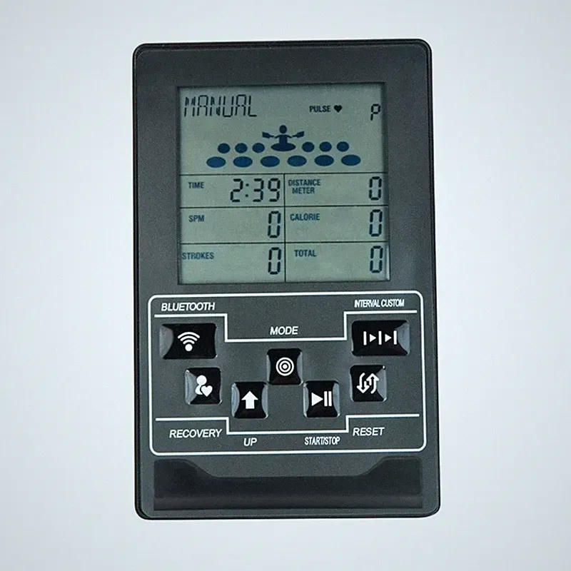 High Precisions Rowing Bike Speedometer with Time Distance Calorie Tracking