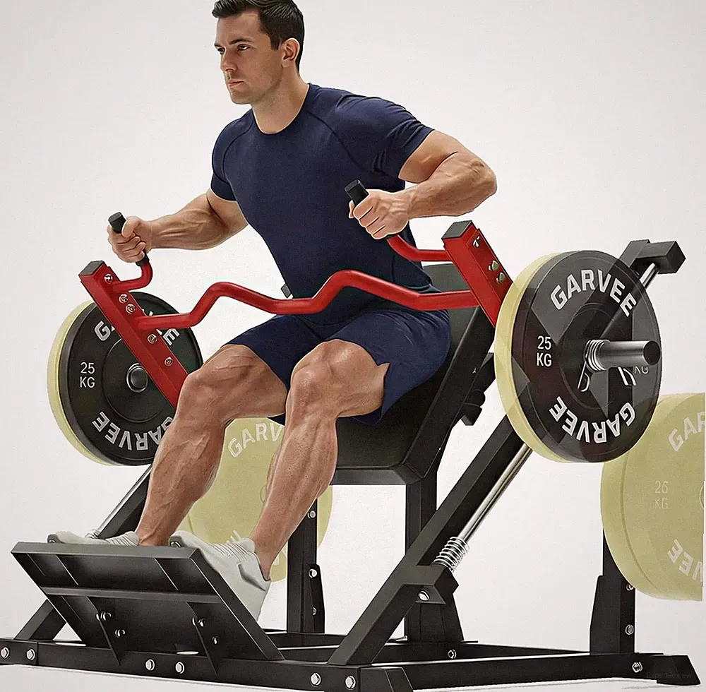 Home Gym Linear Row Machine for Upper Body Strength Training