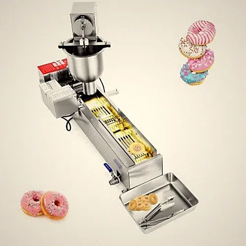 HOT/ Commercial Automatic Donuts Machine,Single Row Donuts Making Equipment,90