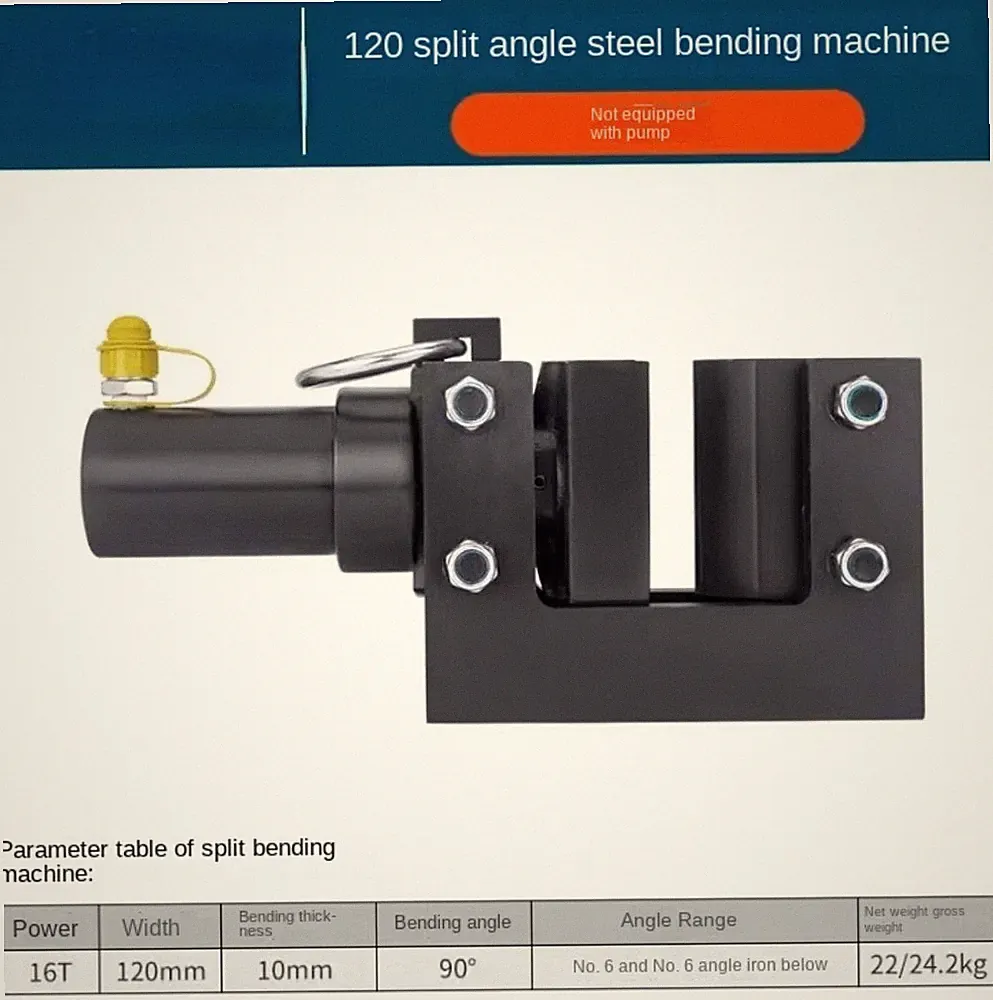 Hydraulic Bending Machine CB-120C Copper Row Aluminum Row Angle Iron Bending
