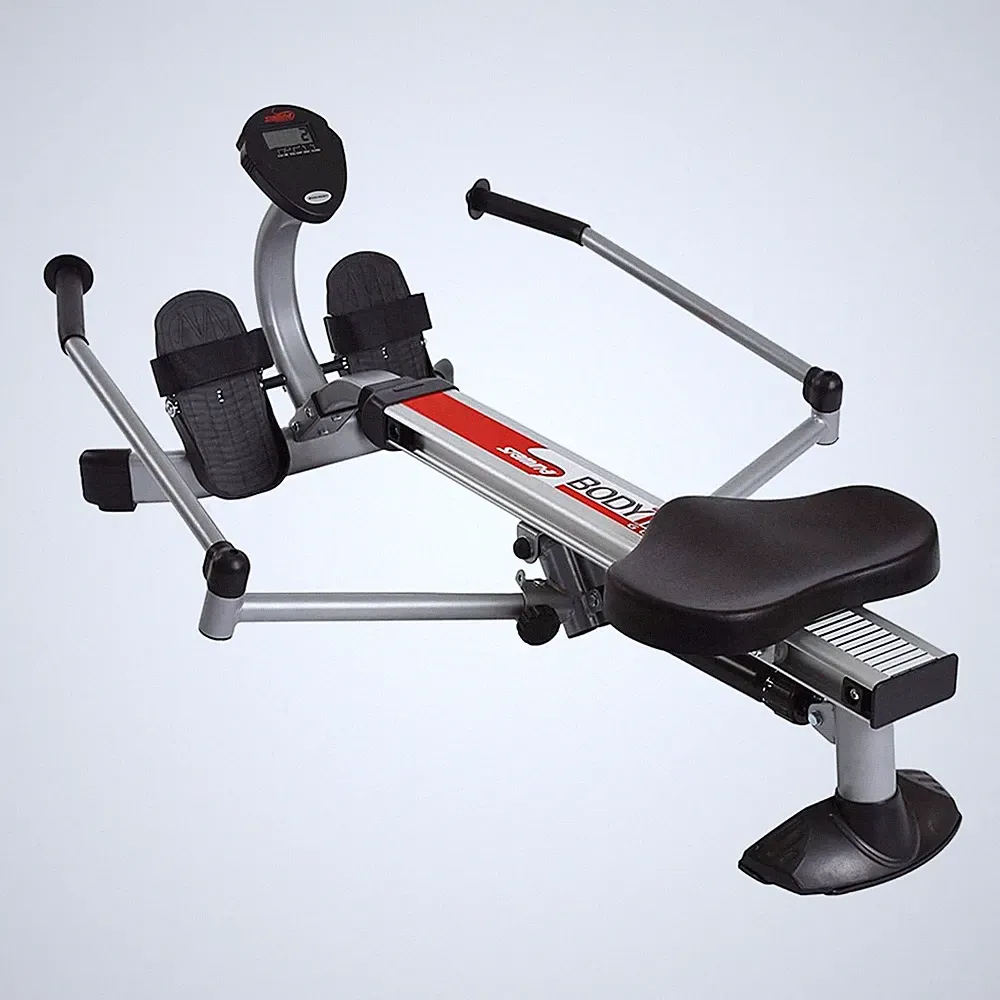 Hydraulic Rowing Machine BodyTrac Glider W/ Cylinder Resistance 250 Lbs Home