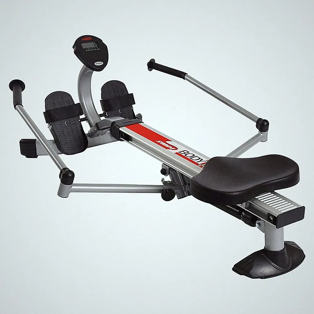 Hydraulic Rowing Machine w/ Cylinder Resistance, 250lb