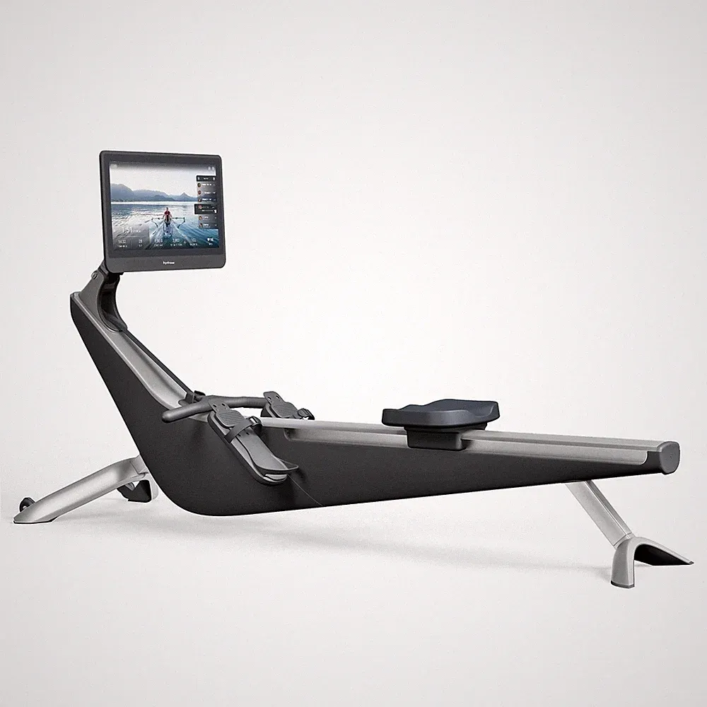 Hydrow Origin Rowing Machine with Immersive 22" HD Rotating Screen - Stows Up...