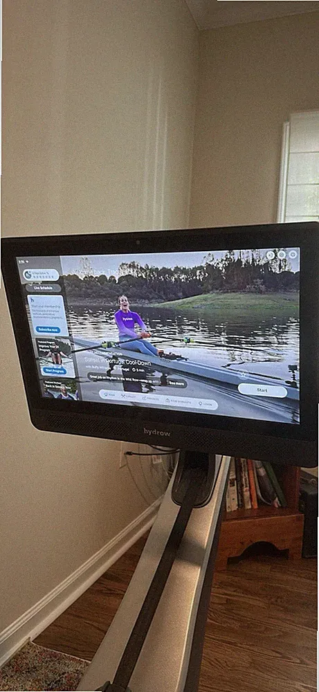 Hydrow Rowing Machine Touchscreen- Excellent Condition- Barely Used