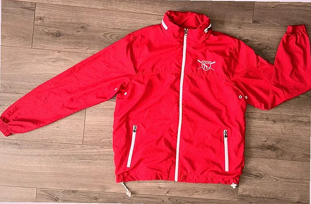 Landway Cruiser Jacket Windbreaker With Hood Mens Medium Rowing Yatching