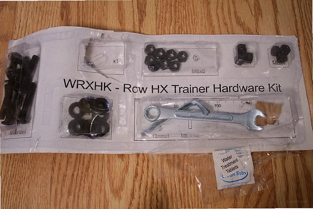 Life Fitness Row HX Trainer water rower - Replacement Hardware Kit WRXHK