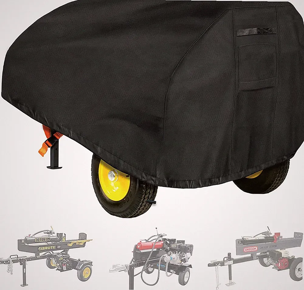 Log Splitter Cover for 15-37 Ton Machines, 420D Waterproof Outdoor