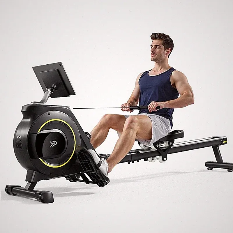 Magnetic Rowing Machine Home Fitness Full Body Workout Silent Resistance Home