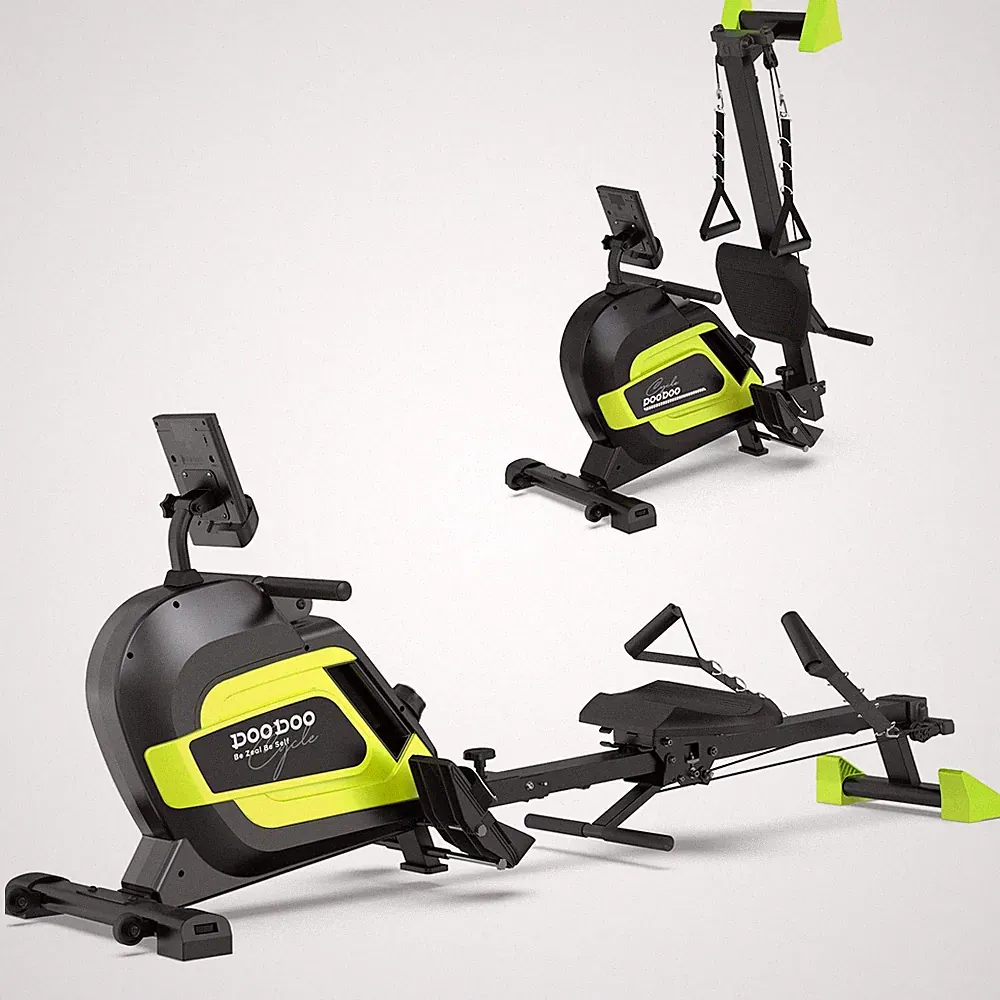 Calories Burned Magnetic Rower