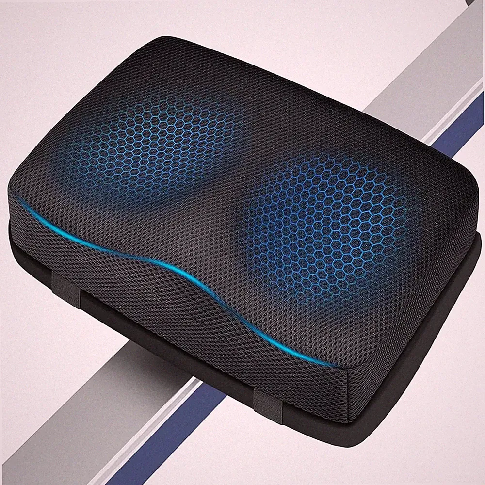 Memory Foam Rowing Machine Seat Cushion Compatible with Most Rowers