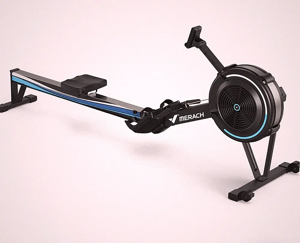 MERACH NovaRow R50 Professional Indoor Rowing Machine, Air Resistance, Bluetooth