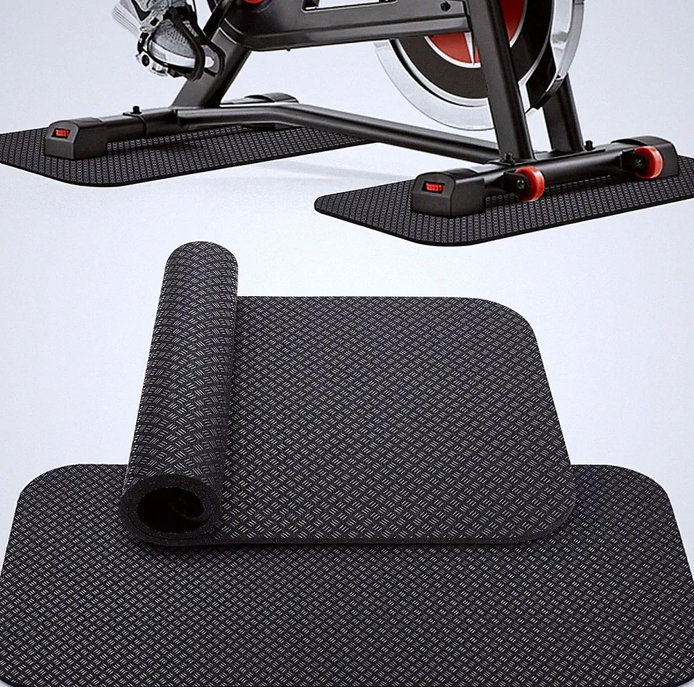 Non-Slip Mat patible with Bike, Concept 2 Rowing