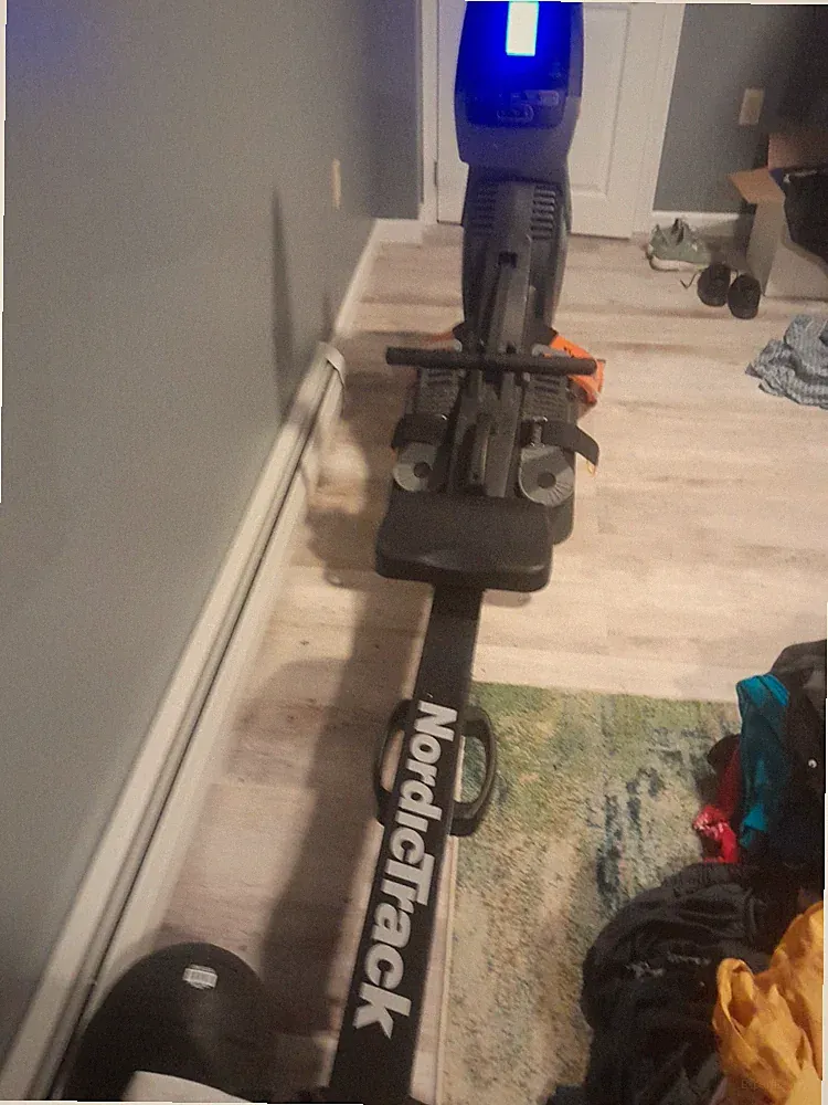 Nordic track rowing machine used
