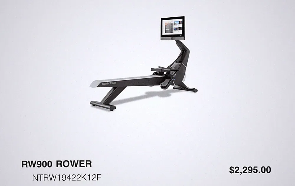 Nordic Track RW900 Rowing Machine Local Pickup Only