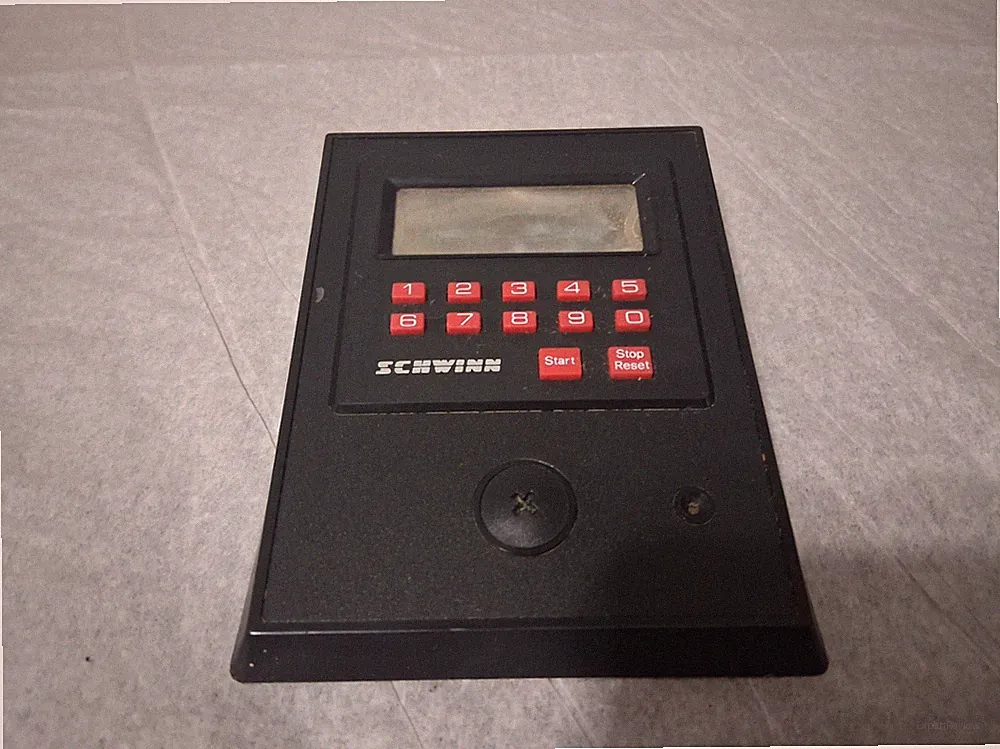 OEM Computer Display from a Vintage Schwinn RM 1000 Rowing Machine *READ-AS/IS*