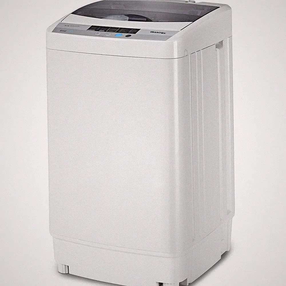 Pemberly Row Portable Compact Washing Machine 1.34 Cu.ft Spin Washer White
