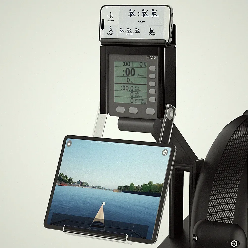 concept 2 rowing machine phone holder