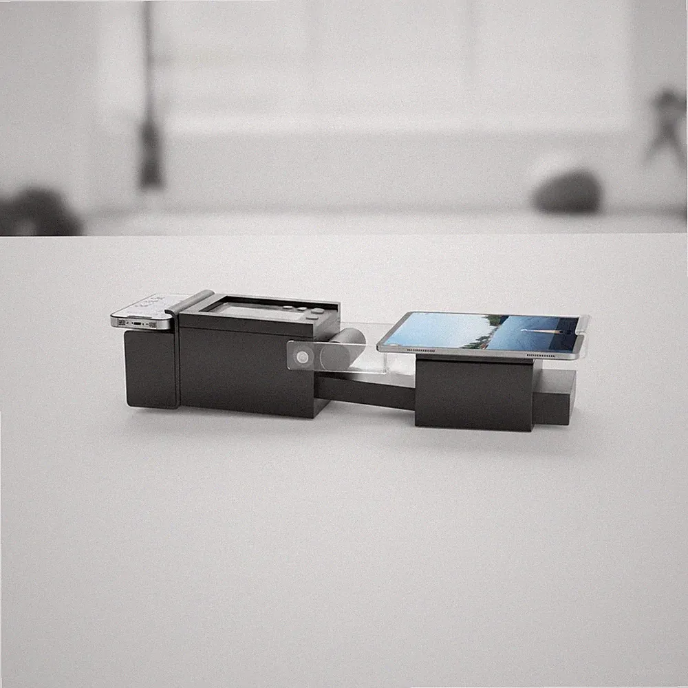 Phone & Tablet Holder Compatible with Concept 2 Rowing Machine & Skierg