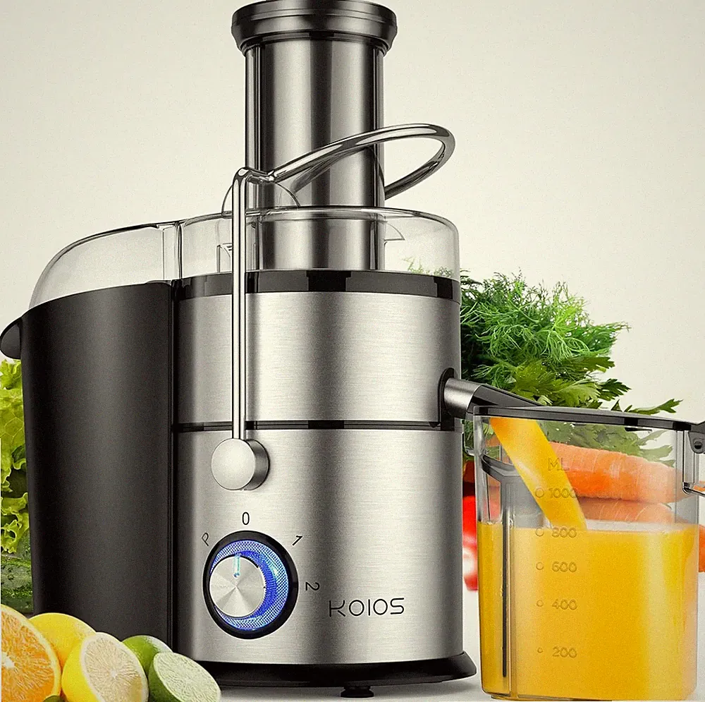Powerful 1300W Juicer with 3-Inch Feed Chute for Maximum Juice Yield