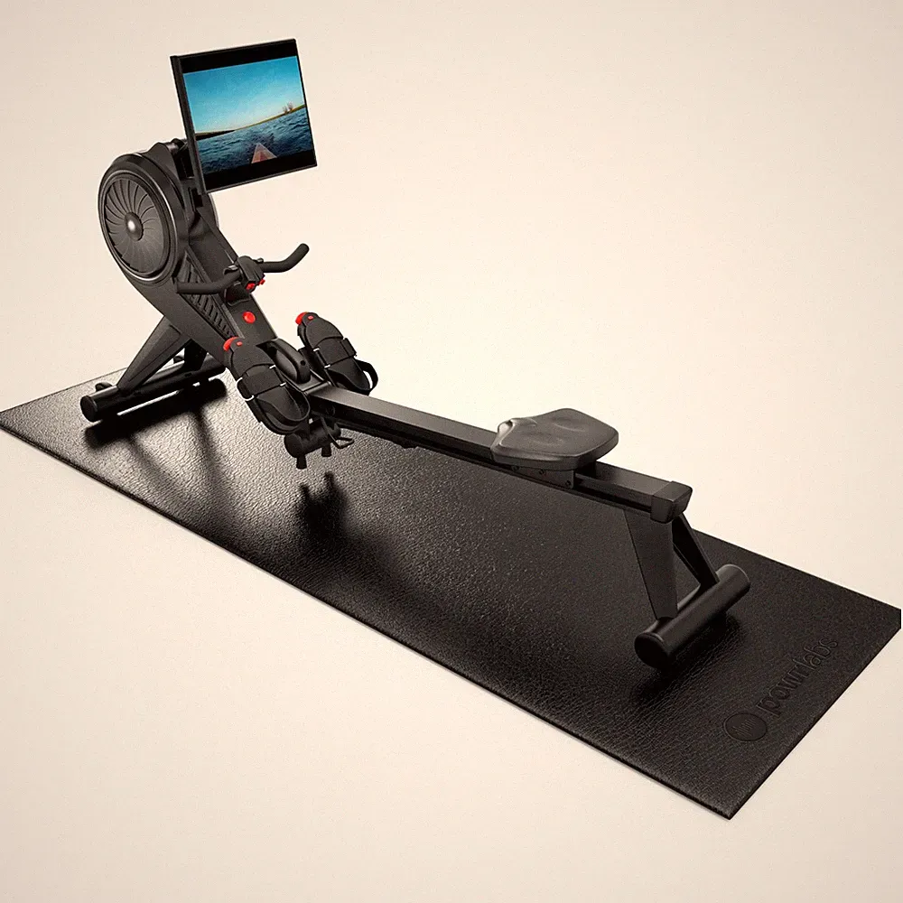 hydrow rowing machine mat