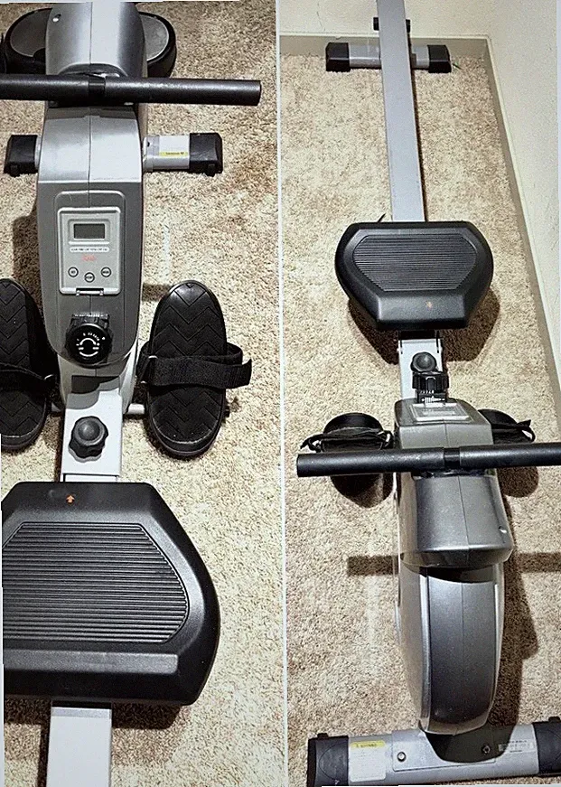 Price dropped! Make an off. Sunny Fitness Rowing Machine with LCD Monitor 8