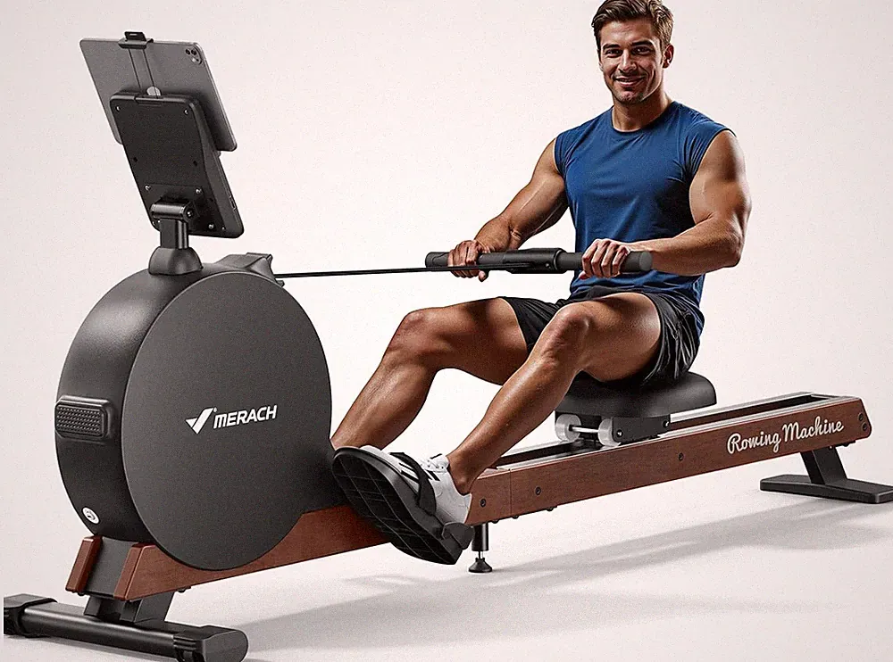 Pro-Grade Rowing Machines for Home, Smart Magnetic Rowing Machine with