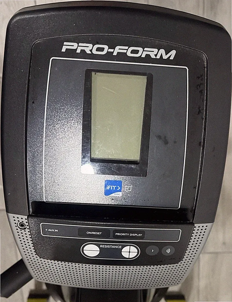 ProForm Sport RL Rowing Machine iFit Compatible Folding Magnetic Black/Yellow