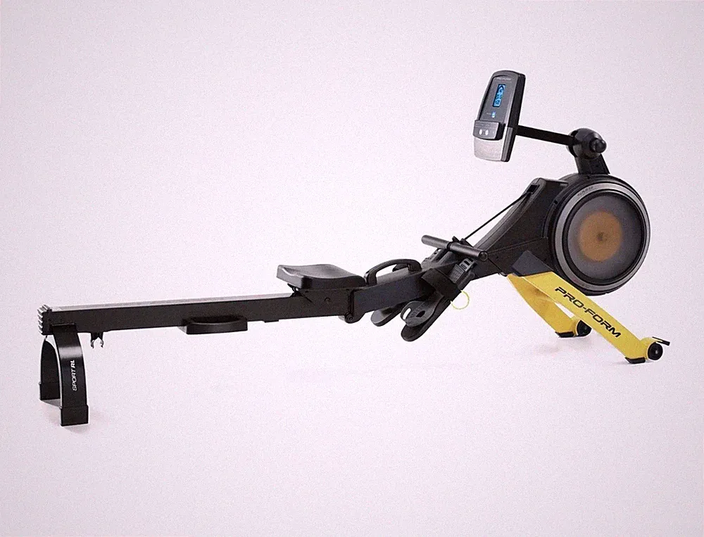 ProForm Sport RL Smart Rower Costco Edition Yellow PFRW48120 Used Twice Perfect