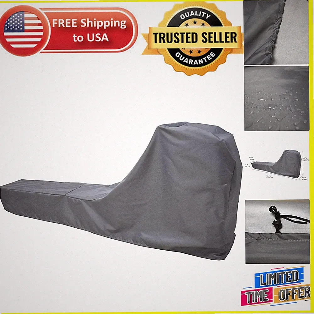 Protective Gray Cover for Rowing Machines - Dustproof and Water-Resistant