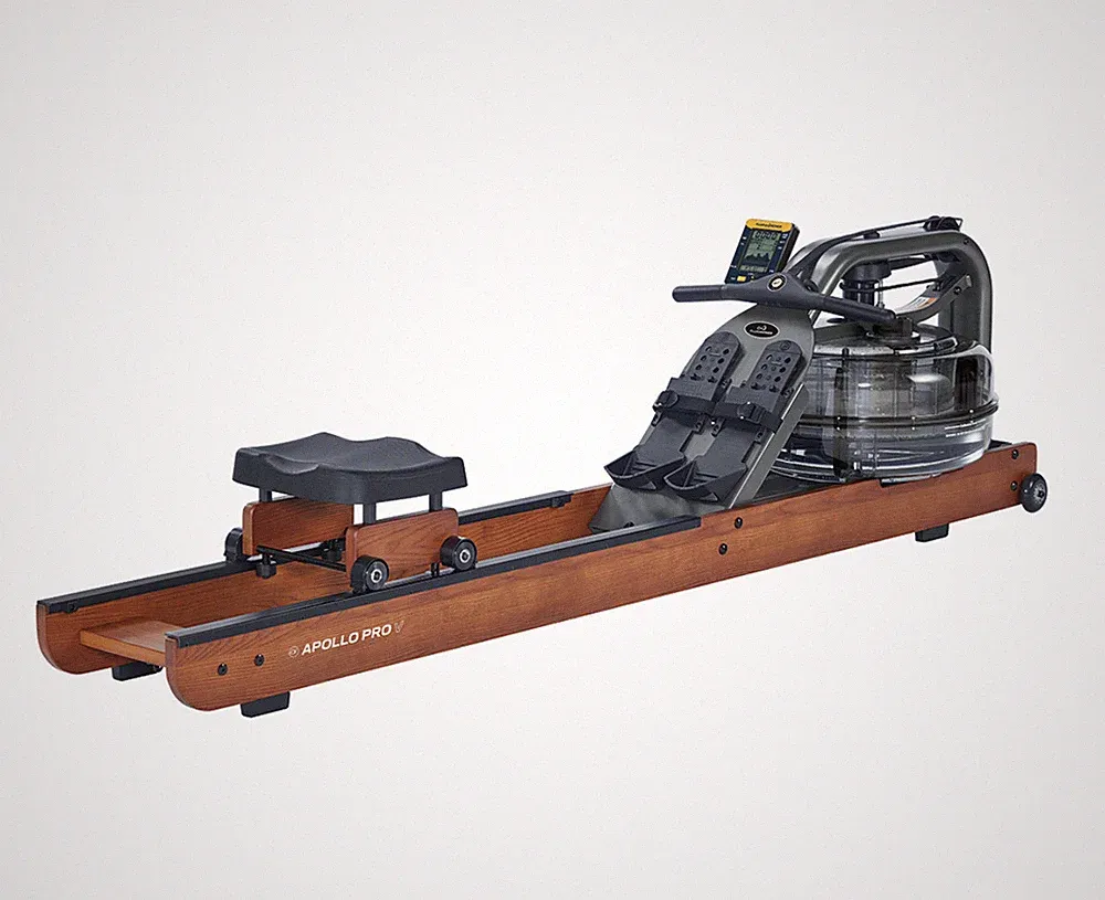 Rower. Apollo Pro V water fluid rower. NEW with warranty