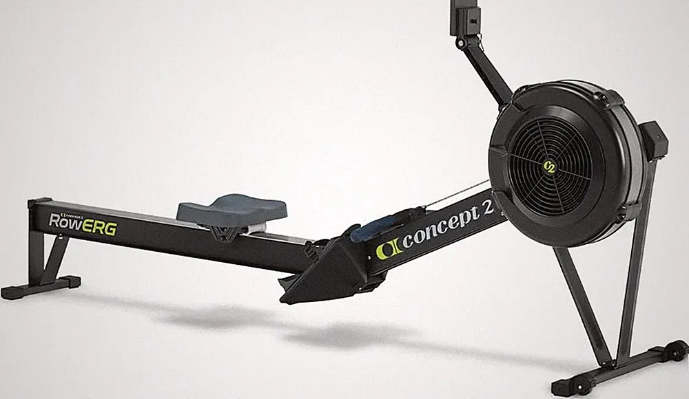 Rowerg Indoor Rowing Machine - PM5 Monitor, Device Holder, Adjustable Air Resist