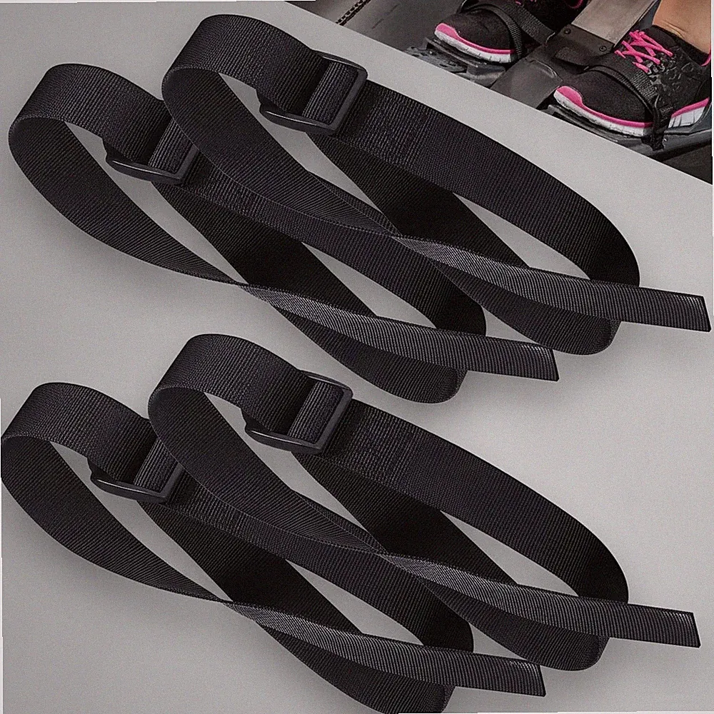 Rowing Machine Adjustable Foot Straps Compatible With Concept 2 Rower Fitness...