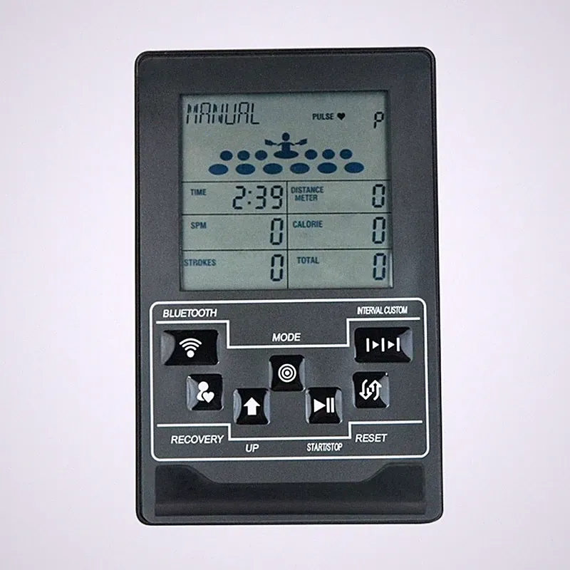 Rowing Machine Digital Display High Accuracy Odometer Speedometer Time Counter