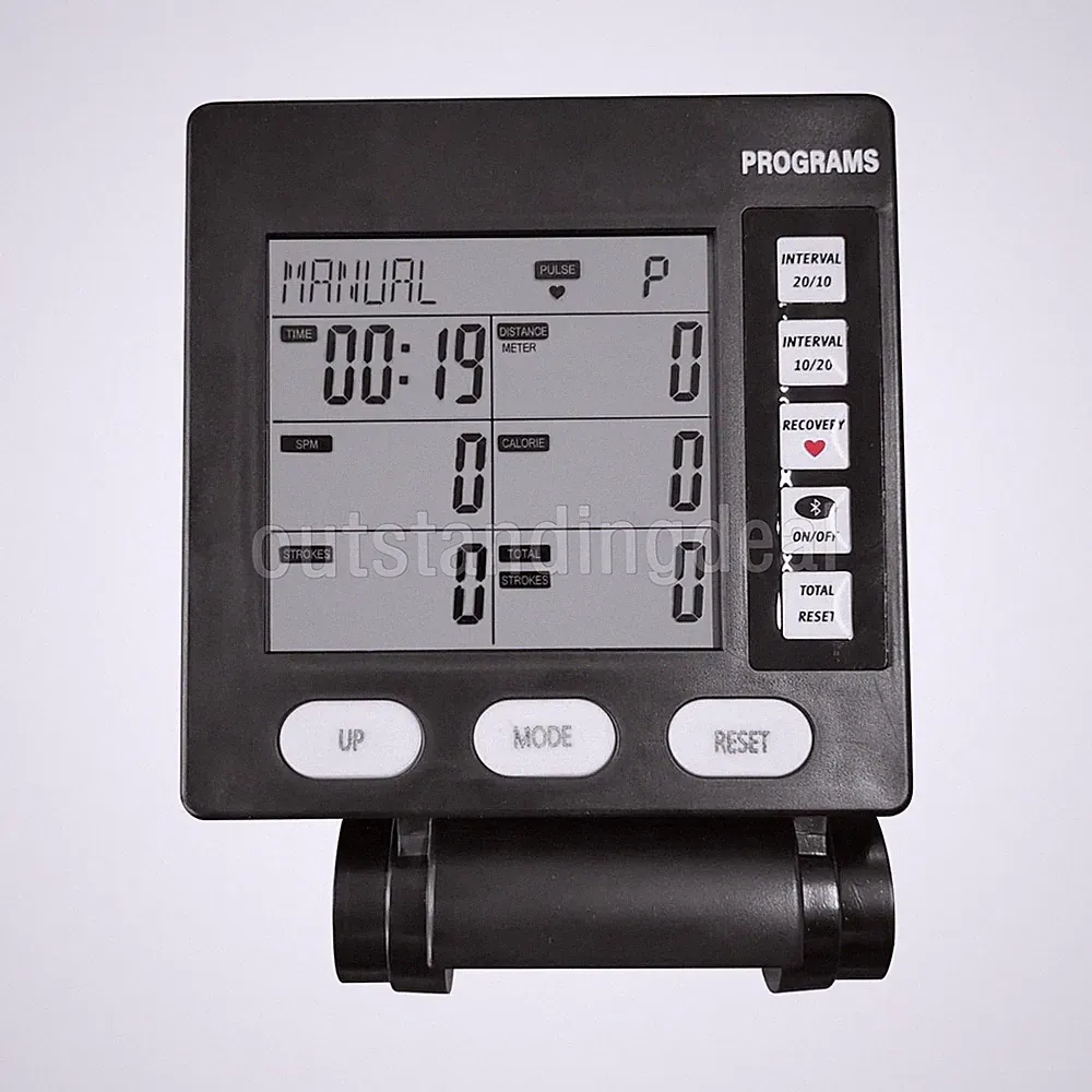 Rowing Machine Display Rower Indoor Fitness Equipment Display Bluetooth - *bn