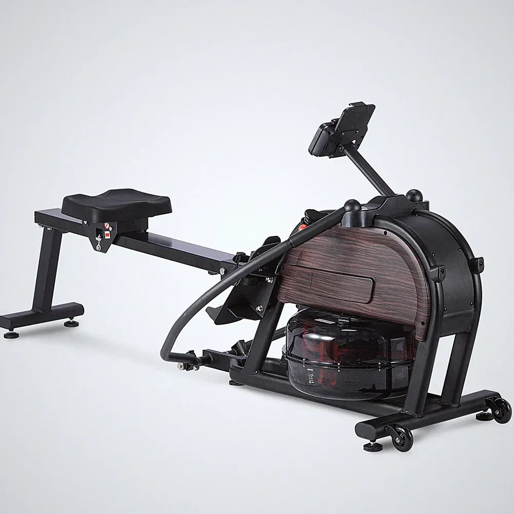 Rowing Machine Dual Magnetic Water Resistance Max 350lb Weight Full-Body Wor