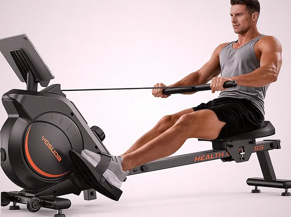 Rowing Machine for Home, Magnetic Rower Machine for Beginners to Athletes, Use w