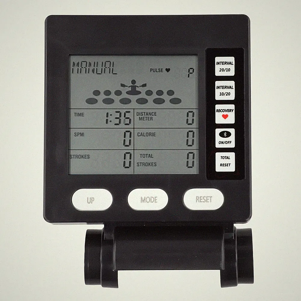 Rowing Machine Monitor with LCD Display for Comprehensive Data Analysis