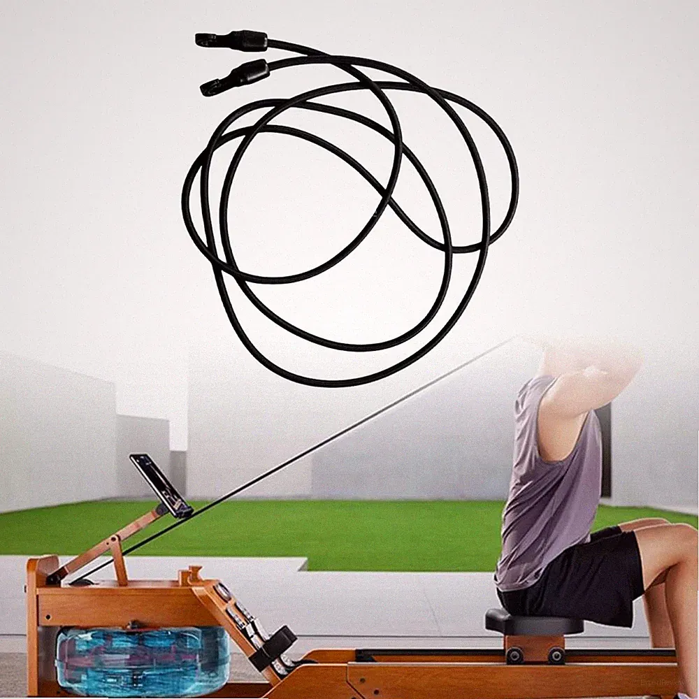 Rowing Machine Pull Belt Fitness Easy to Use Practical Replacement Equipment