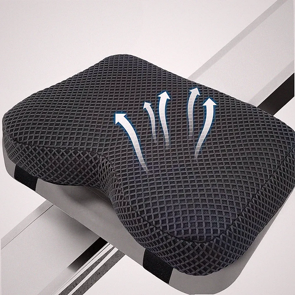 Rowing Machine Seat Cushion for the Concept 2 Rowing Machine,Breathable 4D Air M