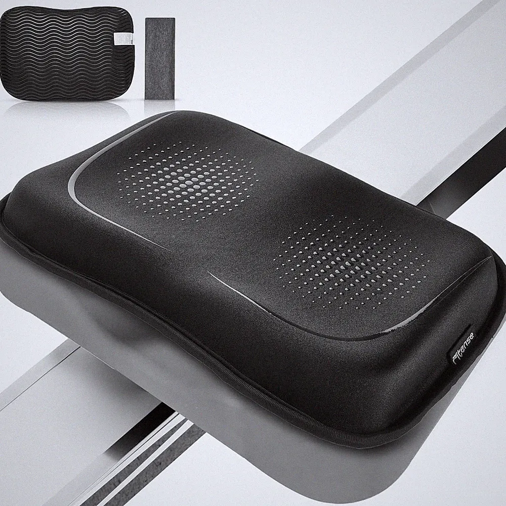 Rowing Machine Seat Cushion for The Concept 2 with Extra Black