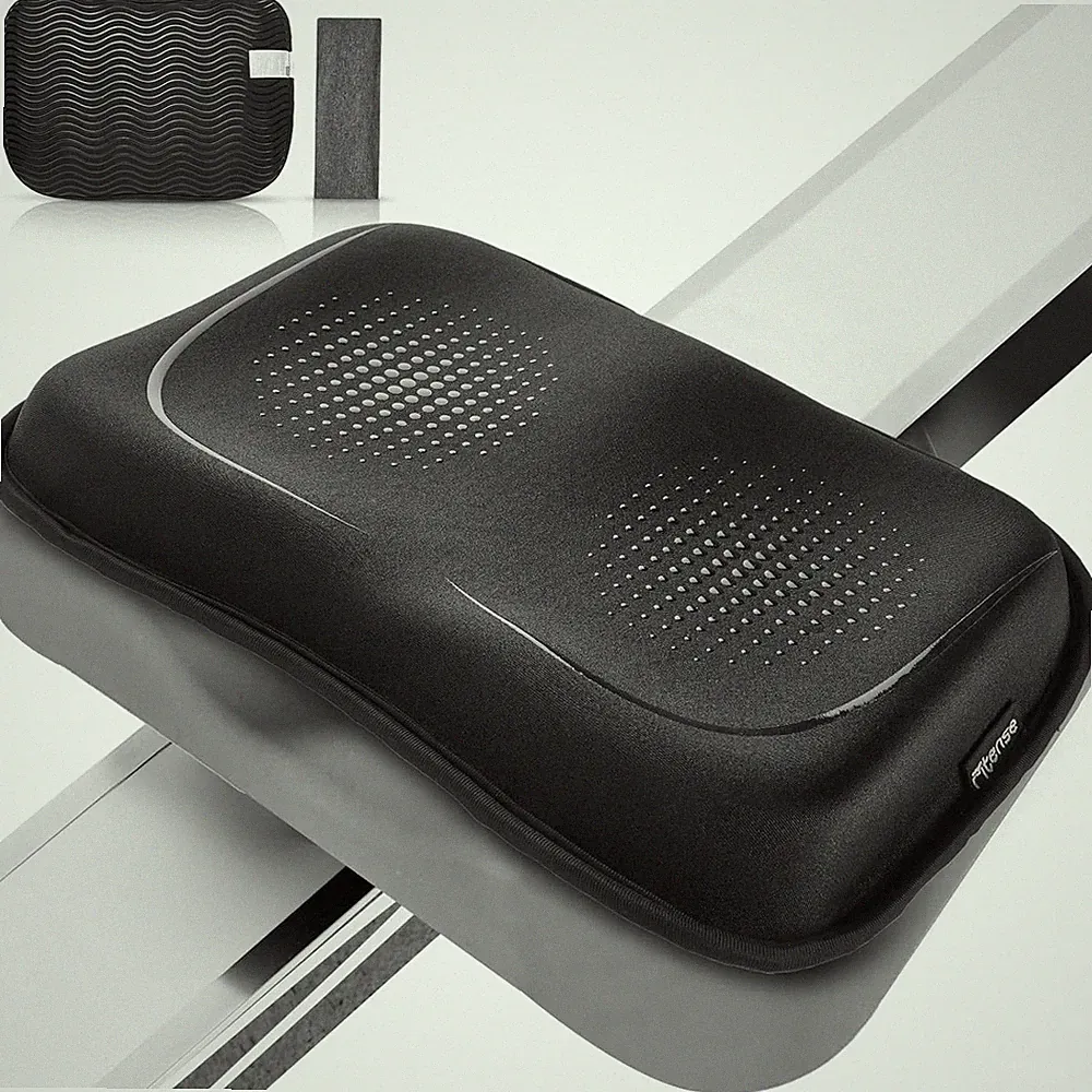 Rowing Machine Seat Cushion for The Concept 2 with Extra Black