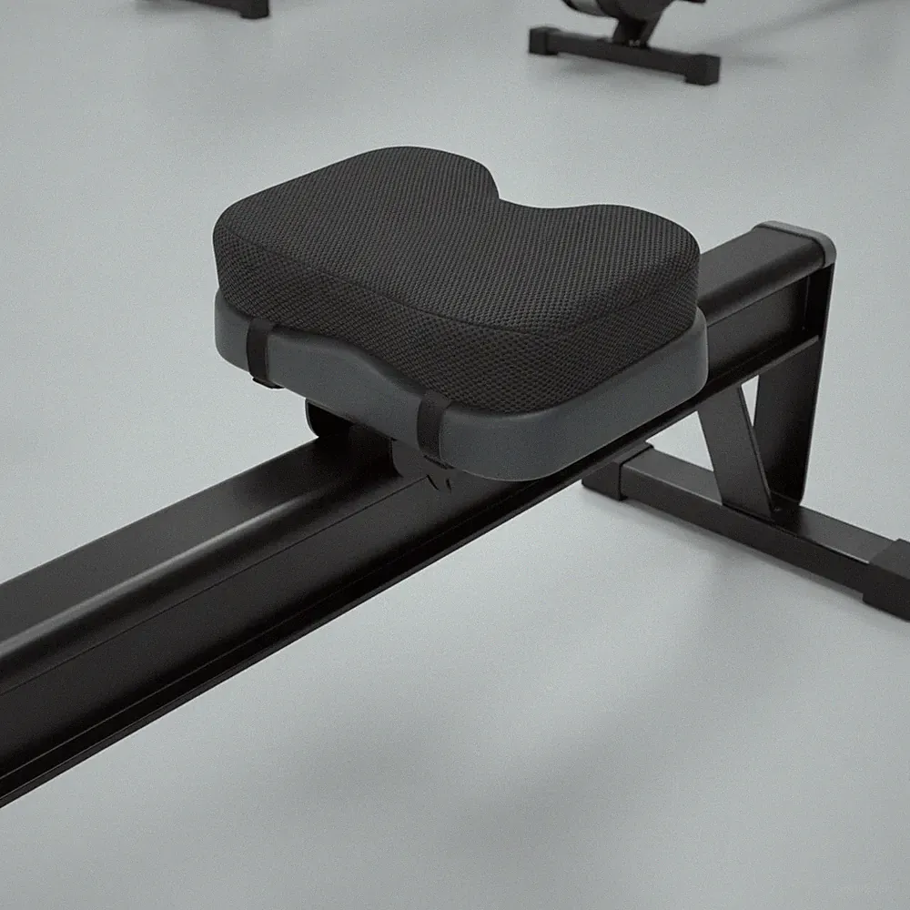 Rowing Machine Seat Cushion, Memory Foam Pad with Anti-Slip Straps