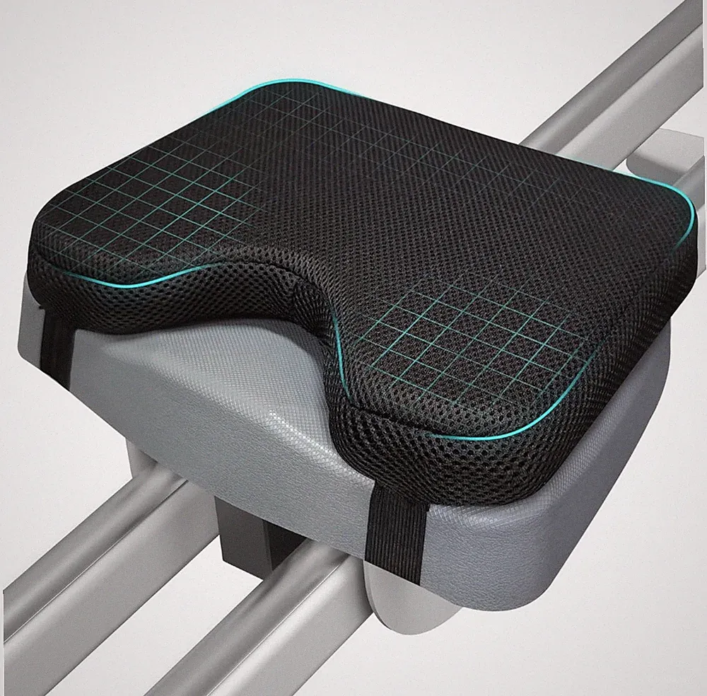 Rowing Machine Seat Cushion, MERACH Rower Seat Cushion, 2 Strap Fixation, Custom