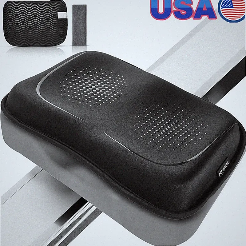 Rowing Machine Seat Cushion W/ Memory Foam Headband Anti-slip Ergonomic Design