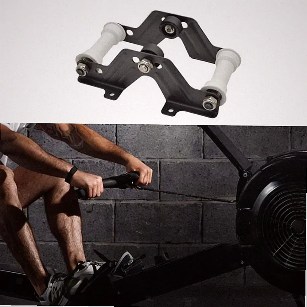 Rowing Machine Sliding Part Rowing Machine Seat Rack Multiuse Metal Base Workout